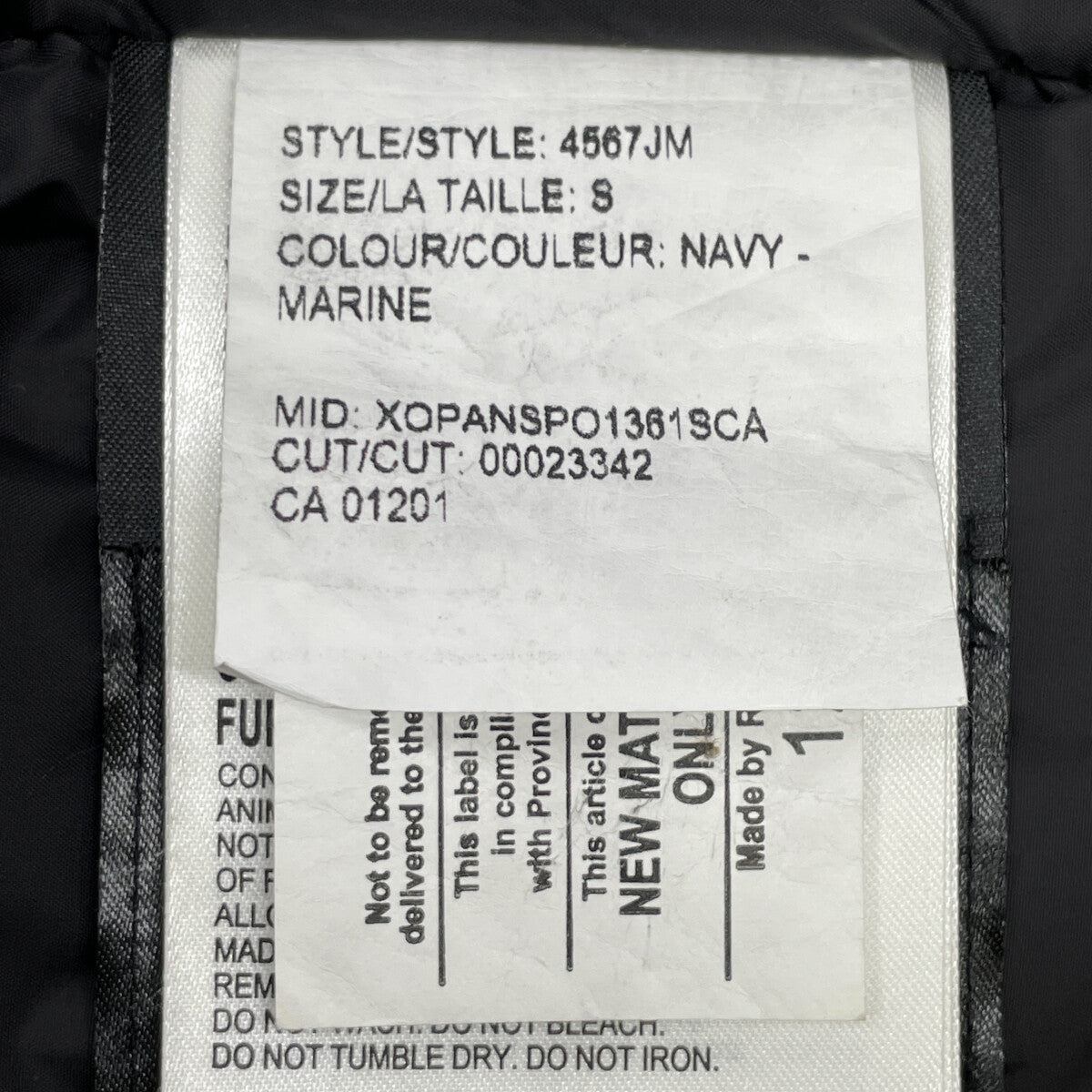 CANADA GOOSE Canada Goose domestically authorized 4567JM CITADEL Citadel down jacket jacket