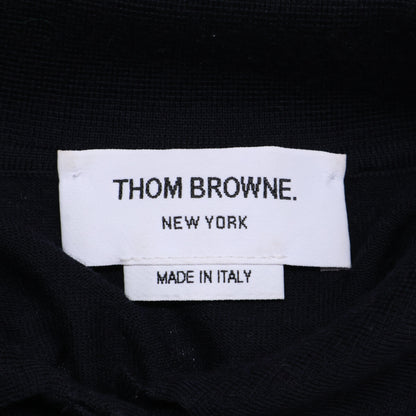 THOM BROWNE Thom Browne Domestic Regular FKC334A-Y1014-415 4BAR Wool Knit Polo Shirt Top