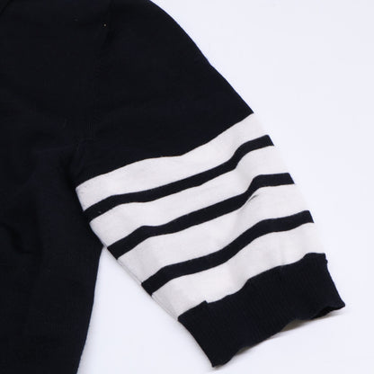 THOM BROWNE Thom Browne Domestic Regular FKC334A-Y1014-415 4BAR Wool Knit Polo Shirt Top