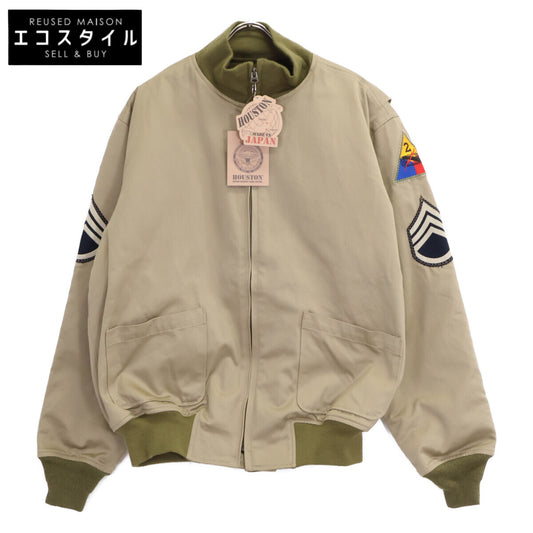 HOUSTON ヒューストン 5B-FR ブラウン U.S. ARMY COMBAT JACEKT タンカースジャケット FURY ヒューリー ジャケット