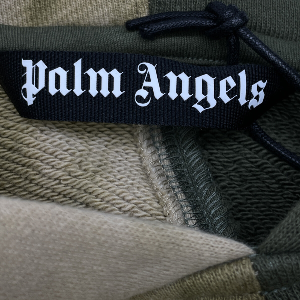 Palm Angels パームエンジェルス HOODIE BROKEN LOGO ミリタリー柄パーカー PMBB097R21FLE002 トップス