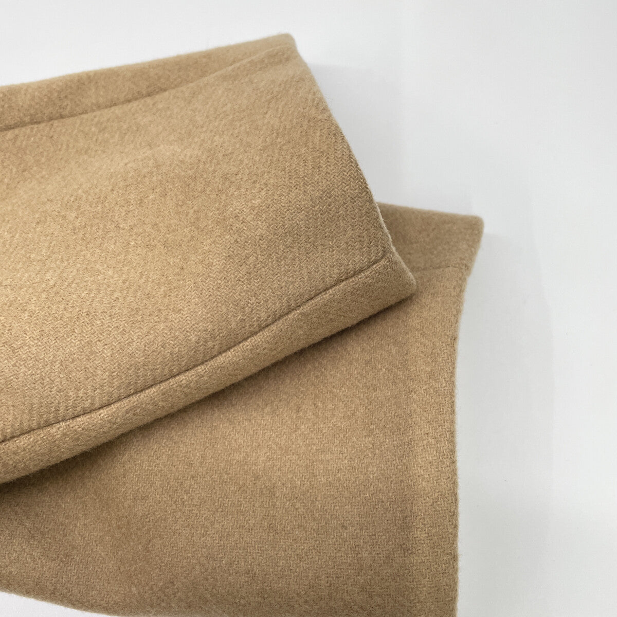 24 014309605 CAMEL Wool Melton M P Cape BK Coat S Ladies