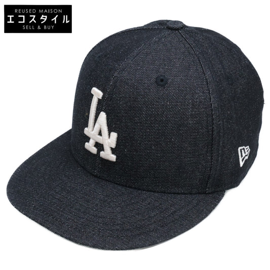 【新品同様】ｘLos Angeles Dodgers デニムキャップ/ 帽子 7 1/8 メンズ