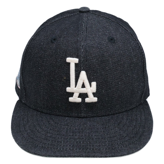 【新品同様】ｘLos Angeles Dodgers デニムキャップ/ 帽子 7 1/8 メンズ