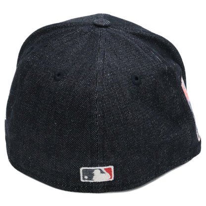 【新品同様】ｘLos Angeles Dodgers デニムキャップ/ 帽子 7 1/8 メンズ