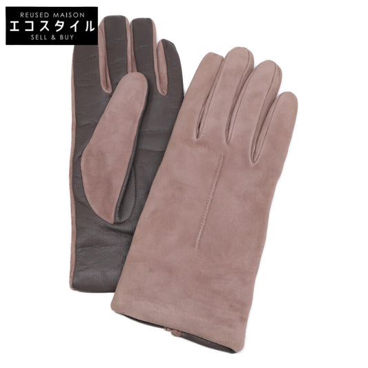 Correalegloves コレア―レグローブス 【美品】CRL-0142 ラムスキン 裏地カシミヤ100％ グローブ