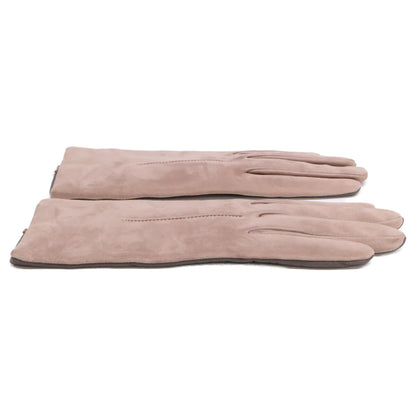【美品】CRL-0142 羊皮 100%羊绒内衬女士手套