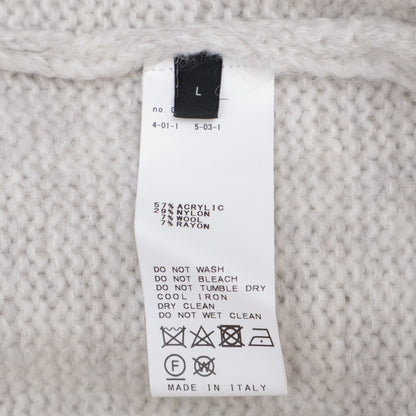 StayHumanOnEarth StayHumanOnEarth white DESTROYED CARDIGAN cardigan tops