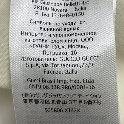 GUCCI グッチ 565806 アイボリー Tシャツ トップス