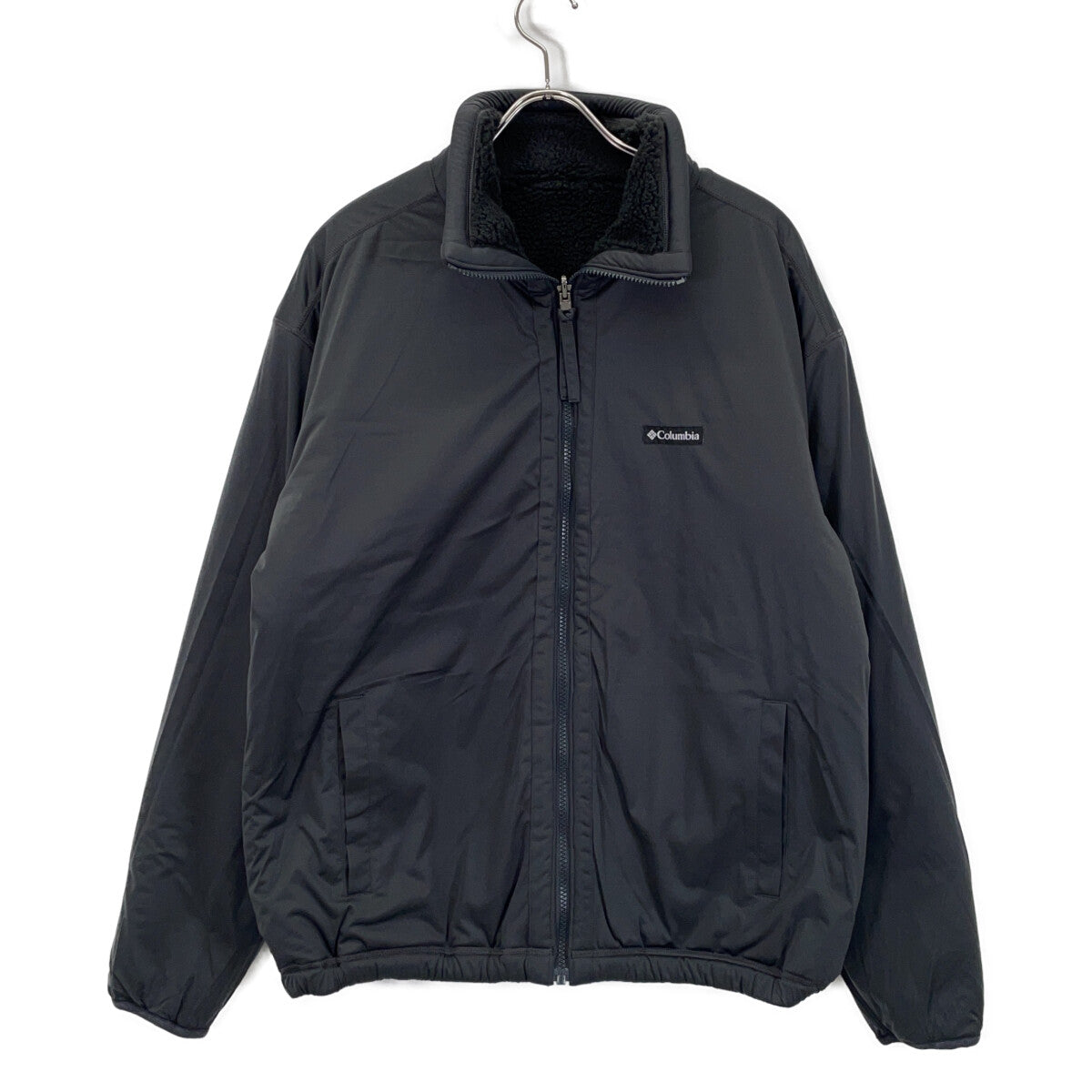 ﾌﾞﾗｯｸ PM3437-010 ｼｶｺﾞｱべﾆｭｰﾘﾊﾞｰｼﾌﾞﾙﾌﾘｰｽｼﾞｬｹｯﾄ Chicago Avenue Reversible Fleece Jacket ジャケット M メンズ