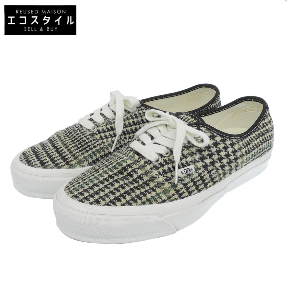美品 Harris Tweed Premium Authentic Shoes シューズ メンズ ブラック×ベージュ×カーキ 27.5cm VN000EBNY28 シューズ 9.5(US) メンズ