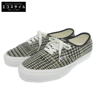 美品 Harris Tweed Premium Authentic Shoes シューズ メンズ ブラック×ベージュ×カーキ 27.5cm VN000EBNY28 シューズ 9.5(US) メンズ