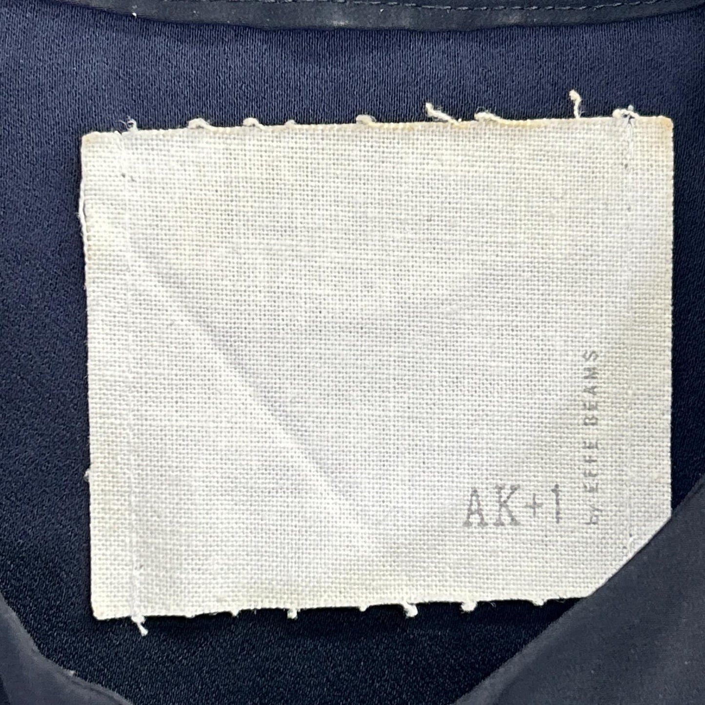 AK+1 AK One 27-17-0026-899 by EFFE BEAMS Navy Satin x Wool All-in-One Overalls All-in-One 36