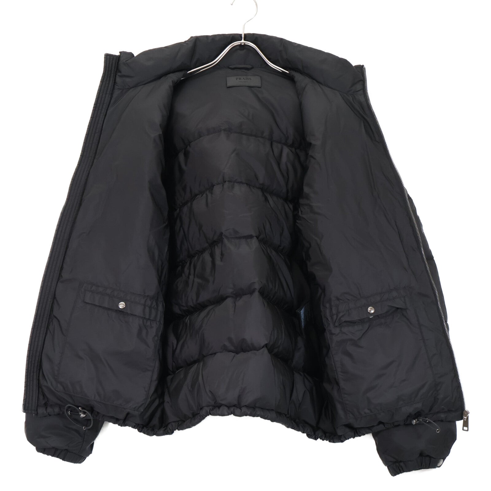 PRADA プラダ 【国内正規】SGY091 トライアングルロゴプレート付 ダウン ジャケット
