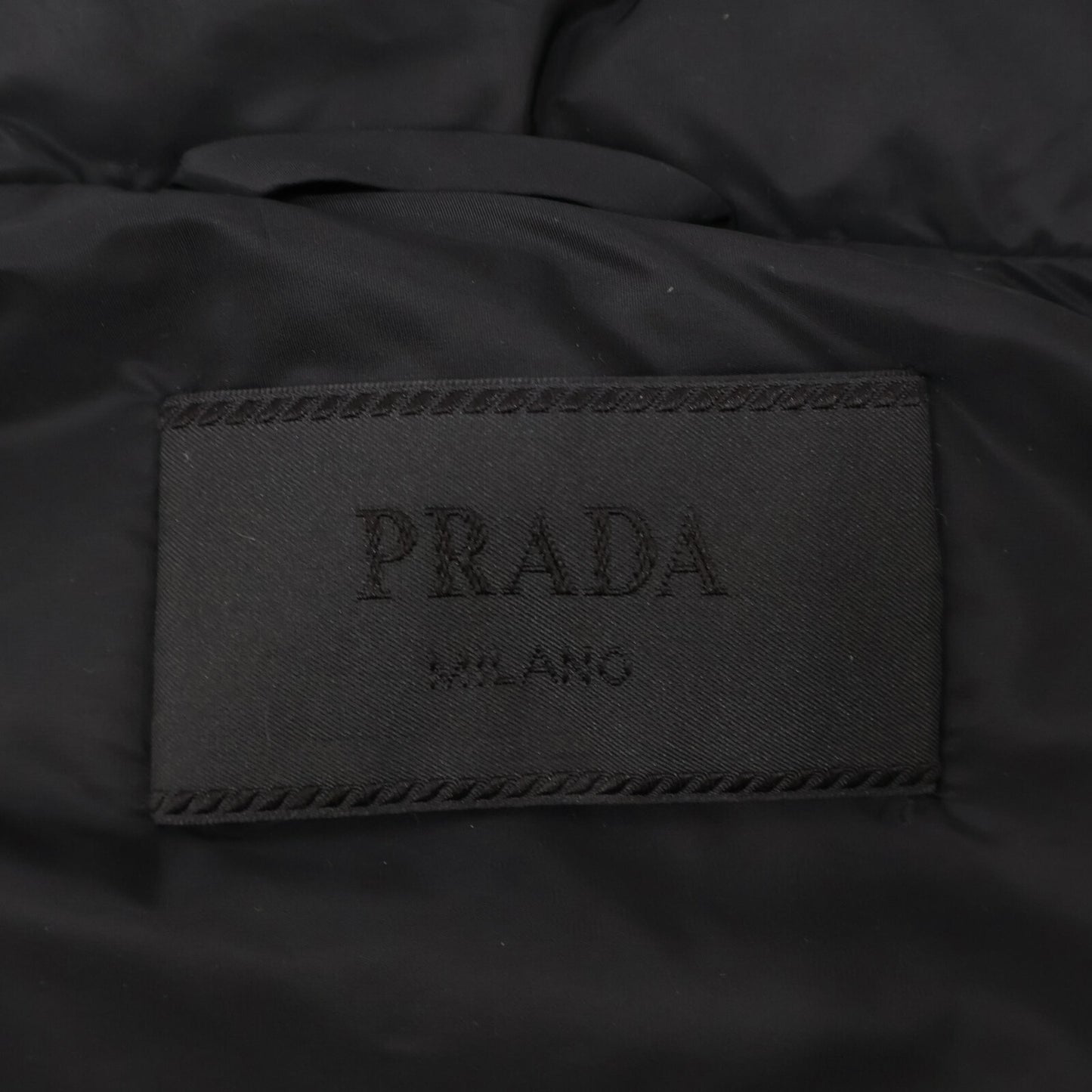 PRADA プラダ 【国内正規】SGY091 トライアングルロゴプレート付 ダウン ジャケット