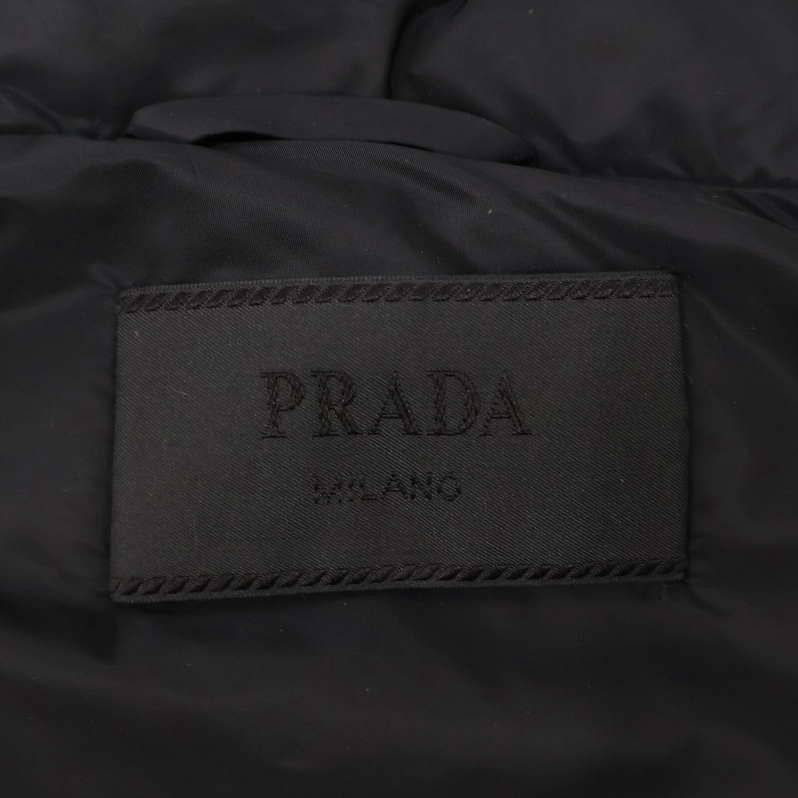 PRADA プラダ 【国内正規】SGY091 トライアングルロゴプレート付 ダウン ジャケット