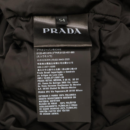 PRADA プラダ 【国内正規】SGY091 トライアングルロゴプレート付 ダウン ジャケット