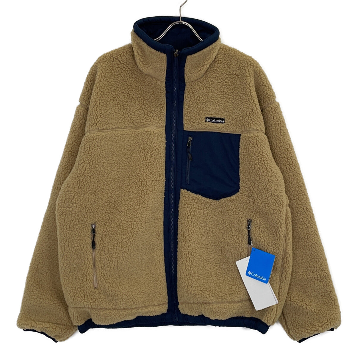 ﾌﾞﾗｳﾝ PM3437-214 ｼｶｺﾞｱべﾆｭｰﾘﾊﾞｰｼﾌﾞﾙﾌﾘｰｽｼﾞｬｹｯﾄ Chicago Avenue Reversible Fleece Jacket ジャケット L メンズ