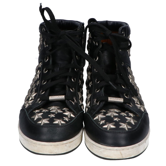 JIMMY CHOO ジミーチュウ スタッズ ハイカットスニーカー シューズ