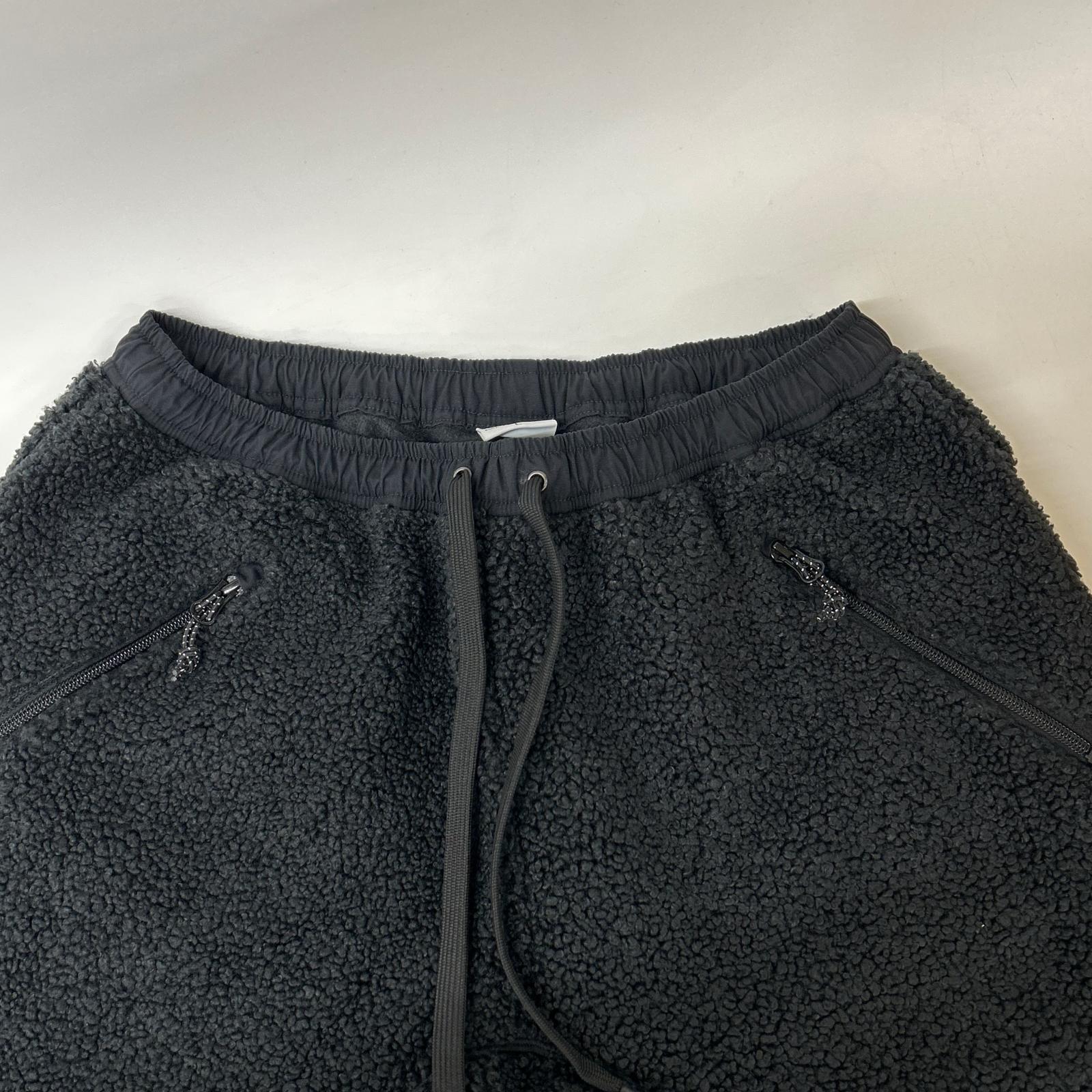 ATHLETA 阿瑟莱塔 BR0294 黑色 羊羔绒长裤 下装 L