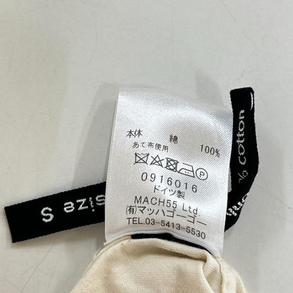 FRANK LEDER フランクリーダー 0916016 生成り アイボリー コットンシャツ トップス