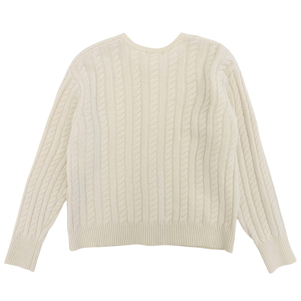IENA イエナ スイビWケーブルカーディガン トップス レディース ホワイト 22AW トップス