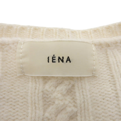 IENA イエナ スイビWケーブルカーディガン トップス レディース ホワイト 22AW トップス