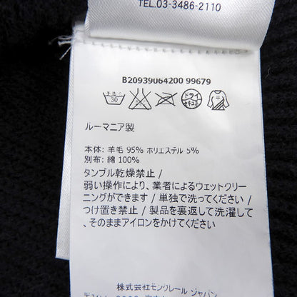 MONCLER モンクレール MAGLIONE TRICOT GIROCOLLO ニット トップス レディース ネイビー XS トップス