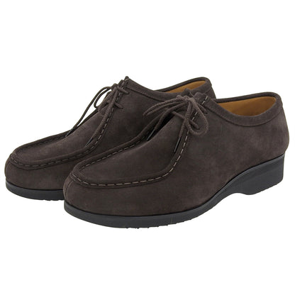 FOOTWORKS フットワークス 美品 Tirolean shoes チロリアンシューズ メンズ ダークブラウン 27cm FW02-01-270 シューズ 27