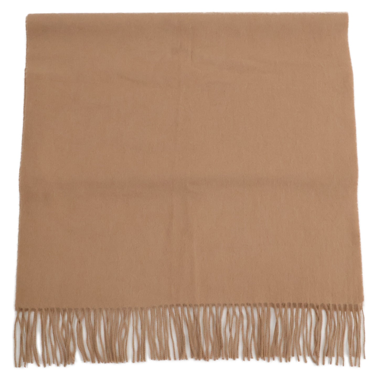 【Excellent Condition】24AW 4360808 Cashmere Blanket Fringe Scarf for Women