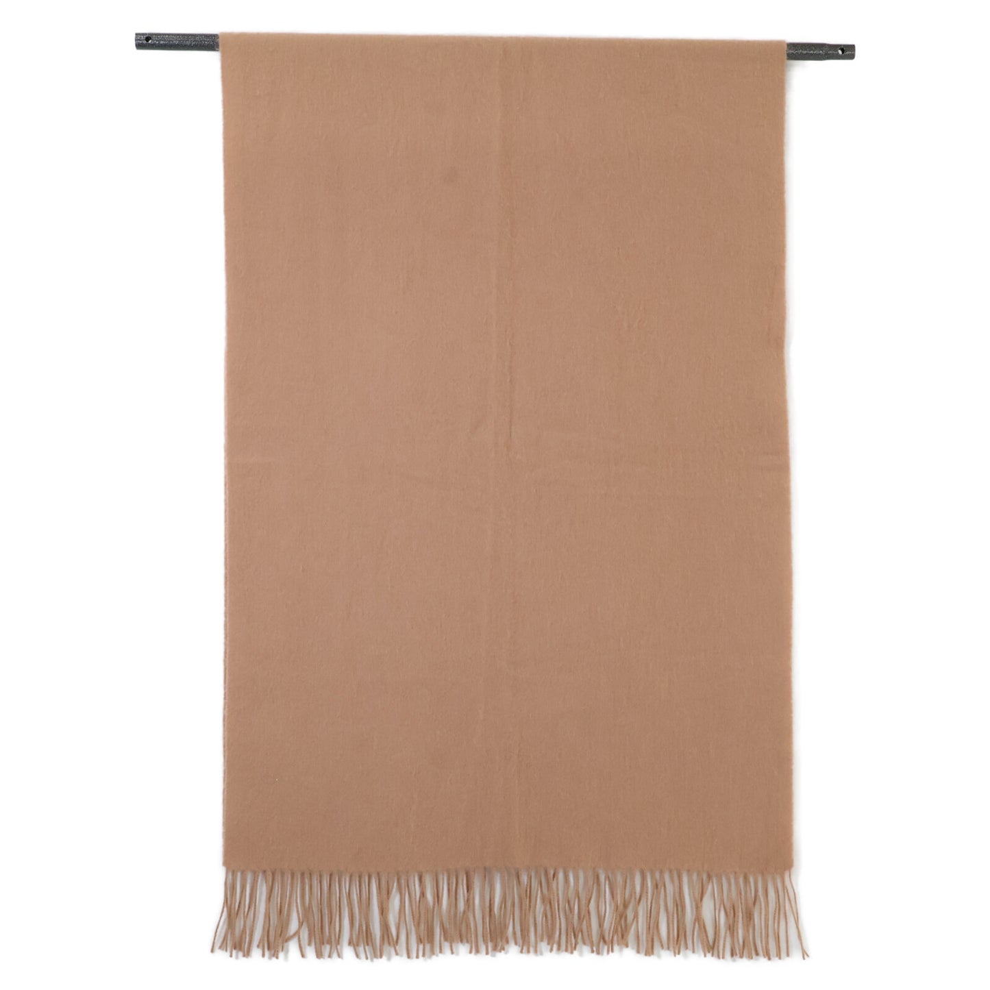【Excellent Condition】24AW 4360808 Cashmere Blanket Fringe Scarf for Women