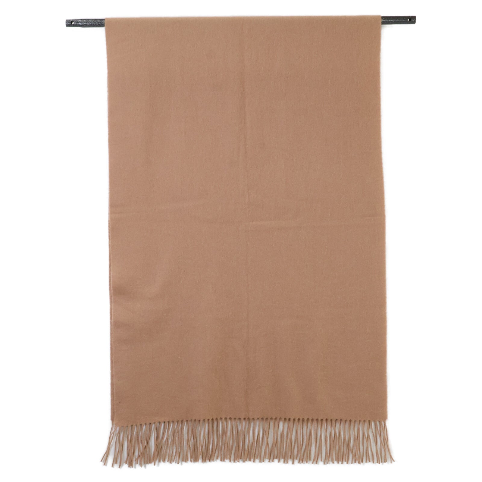 【Excellent Condition】24AW 4360808 Cashmere Blanket Fringe Scarf for Women