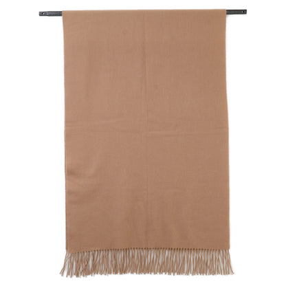 【Excellent Condition】24AW 4360808 Cashmere Blanket Fringe Scarf for Women