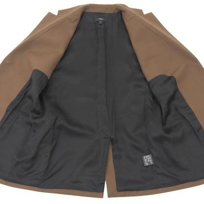 美品 Wool Hopsack Boxy Vest ベスト レディース ブラウン 2 5104112 25SS ベスト 2 レディース