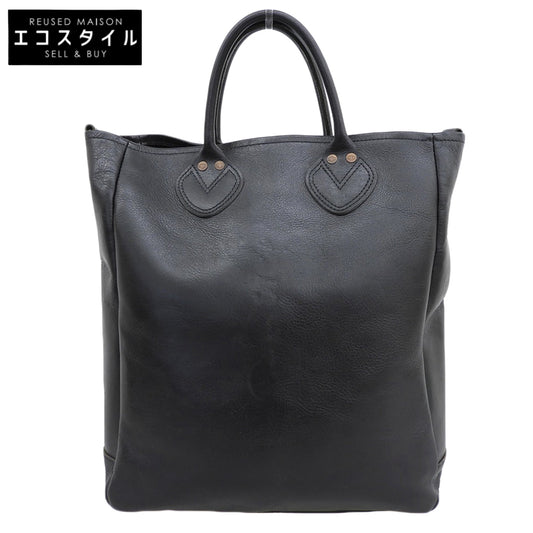 BONCOURA ボンクラ Leather Tote Bag black レザー トートバッグ メンズ ブラック トートバッグ