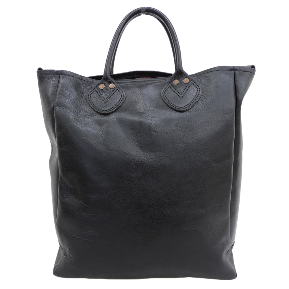 BONCOURA ボンクラ Leather Tote Bag black レザー トートバッグ メンズ ブラック トートバッグ