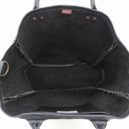 BONCOURA ボンクラ Leather Tote Bag black レザー トートバッグ メンズ ブラック トートバッグ