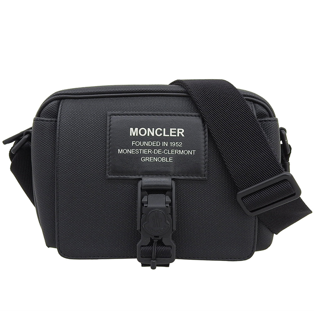 MONCLER モンクレール 美品 NAKOA クロスボディバッグ ショルダーバッグ レディース ブラック 23年製 ショルダーバッグ