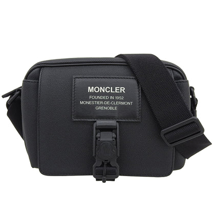 MONCLER モンクレール 美品 NAKOA クロスボディバッグ ショルダーバッグ レディース ブラック 23年製 ショルダーバッグ