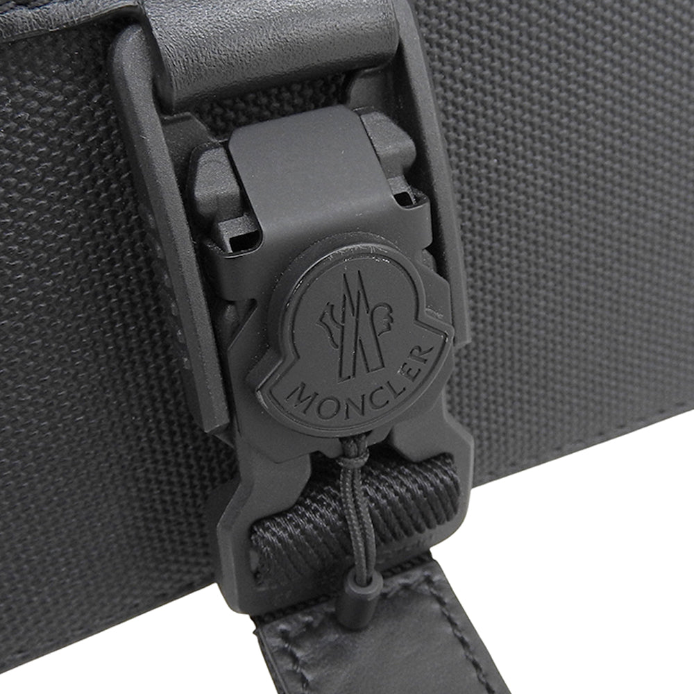 MONCLER モンクレール 美品 NAKOA クロスボディバッグ ショルダーバッグ レディース ブラック 23年製 ショルダーバッグ