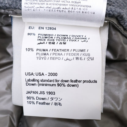 MAGLIONE TRICOT GILET 针织拼接 羽绒马甲 夹克 S 男士