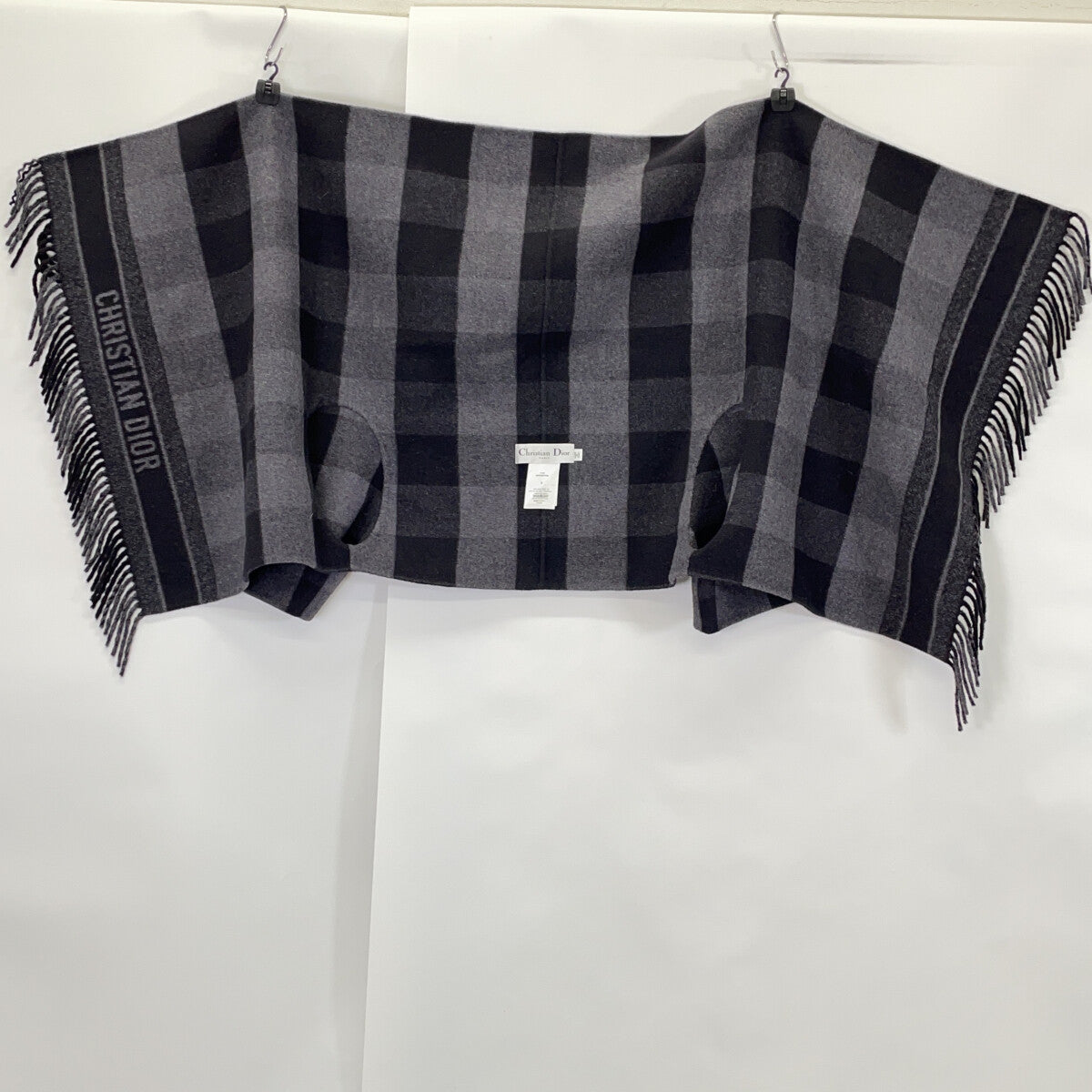 Christian Dior 迪奥 040V24A1198 黑色×灰色 披肩外套 夹克