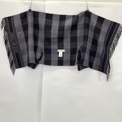 Christian Dior 迪奥 040V24A1198 黑色×灰色 披肩外套 夹克