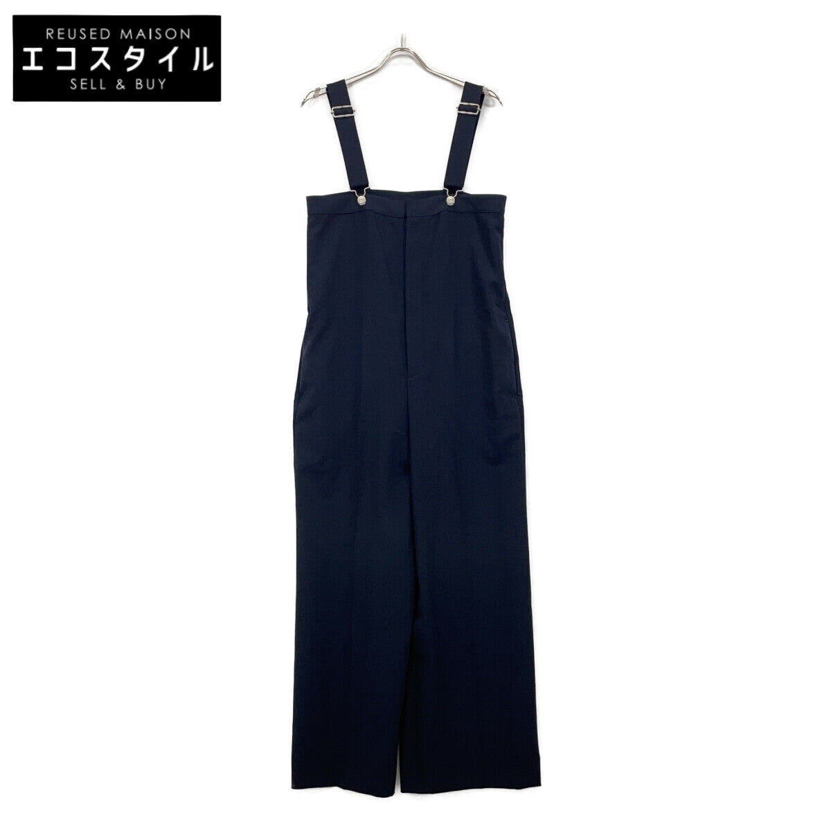 Deuxieme Classe ドゥーズィエムクラス L'Appartement別注 23AW ブラック オールインワン・サロペット 23-040-560-3012-1-0 オーバーオール オールインワン