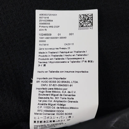 HUGO BOSS 雨果博斯 【日本国内正品】50488355 10248309 P Hanry WG 2B修身西服夹克 夹克 44