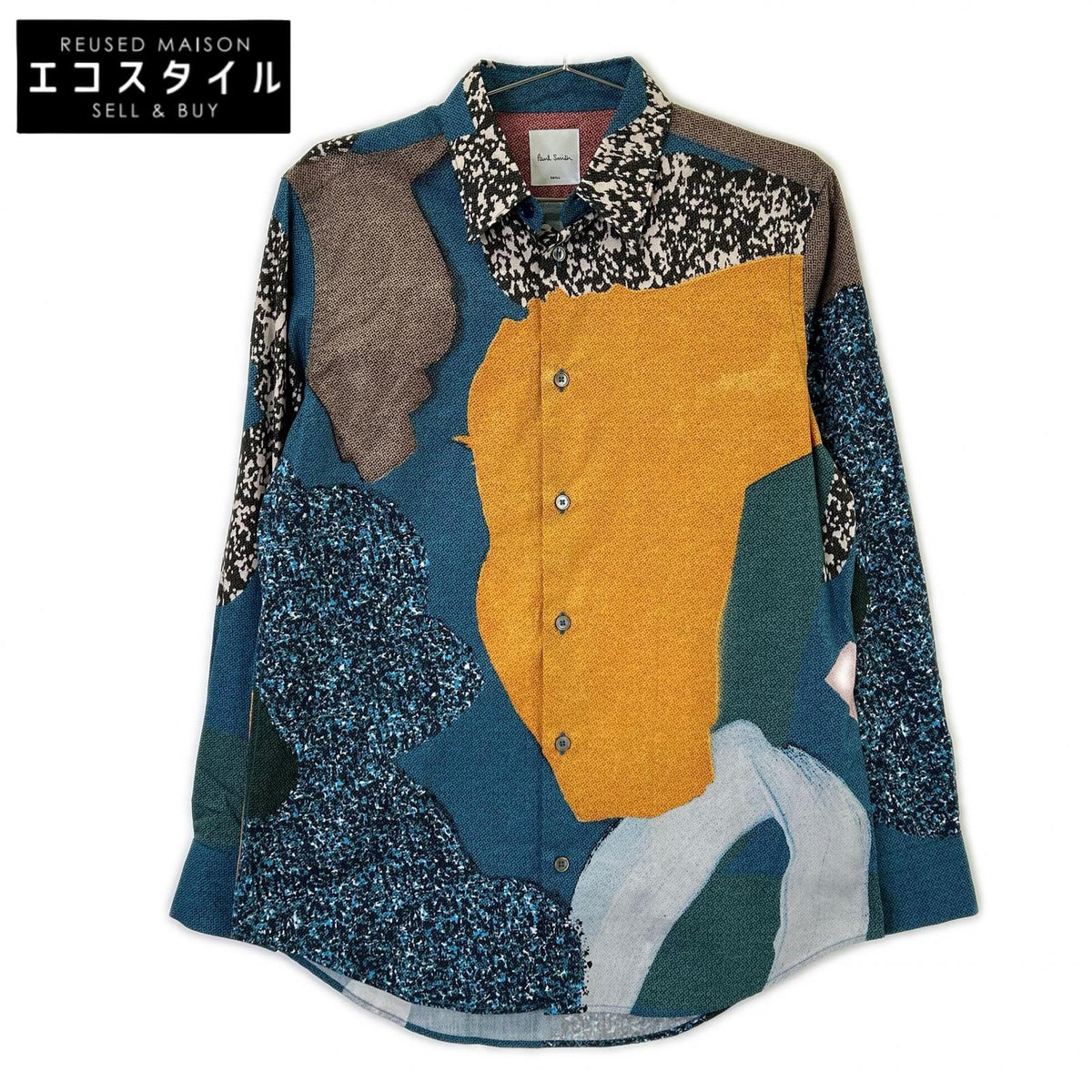 PaulSmith Paul Smith PF-CR-80038 blue long-sleeve shirt tops