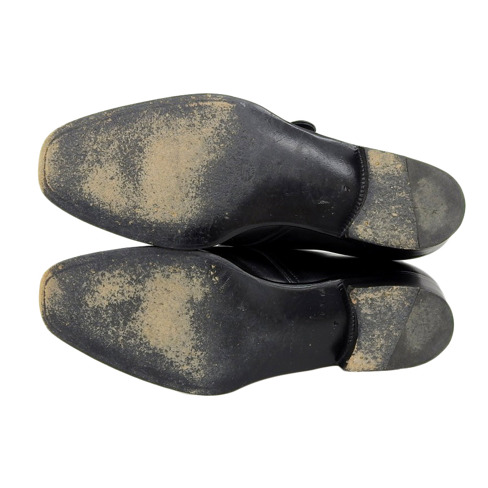 ENZO BONAFE エンツォボナフェ DUCCIO シングルモンクシューズ メンズ シューズ ブラック 7 シューズ 7