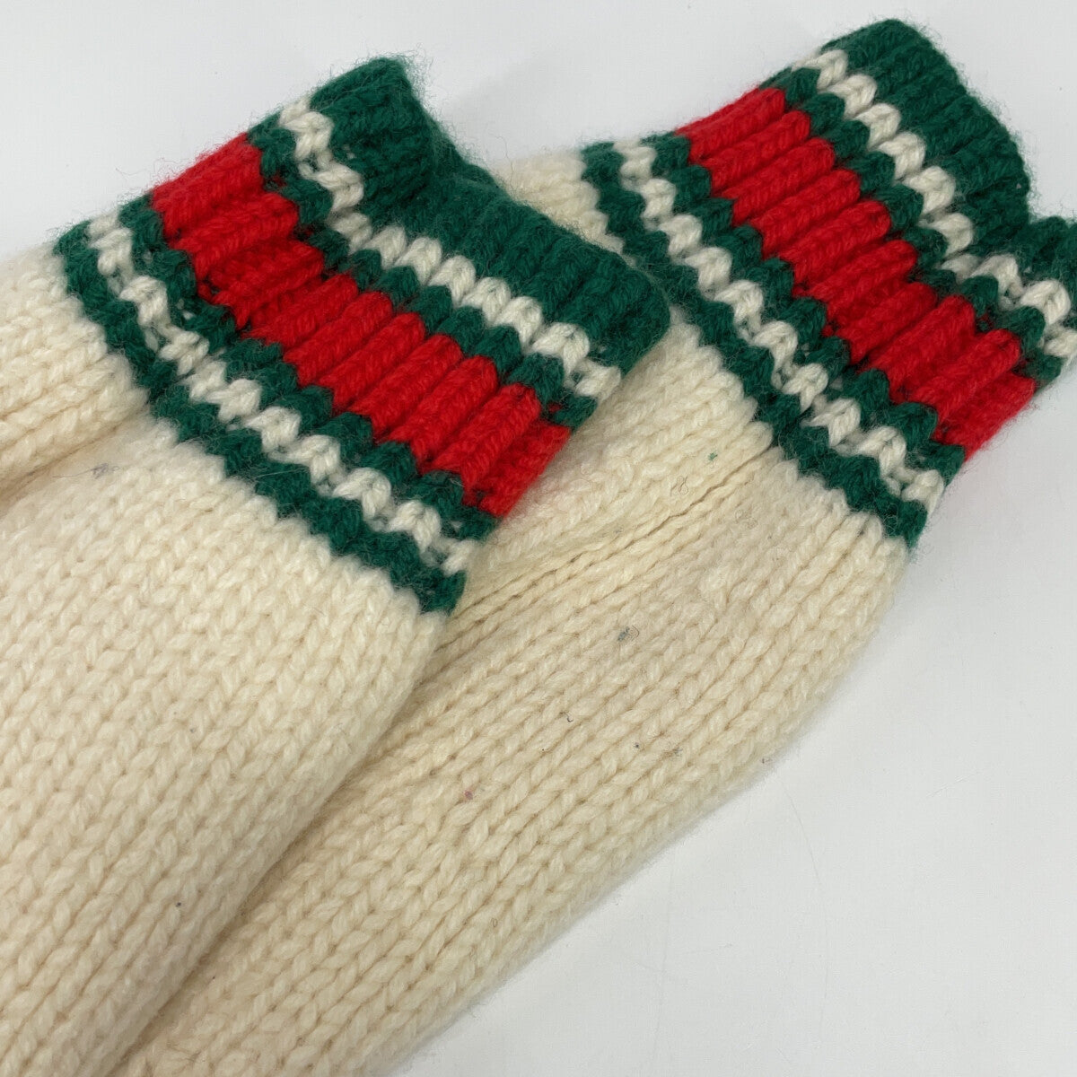 GUCCI グッチ ABCDEFGUCCI　537540 アイボリー シェリーライン A ロゴ ニットセーター トップス