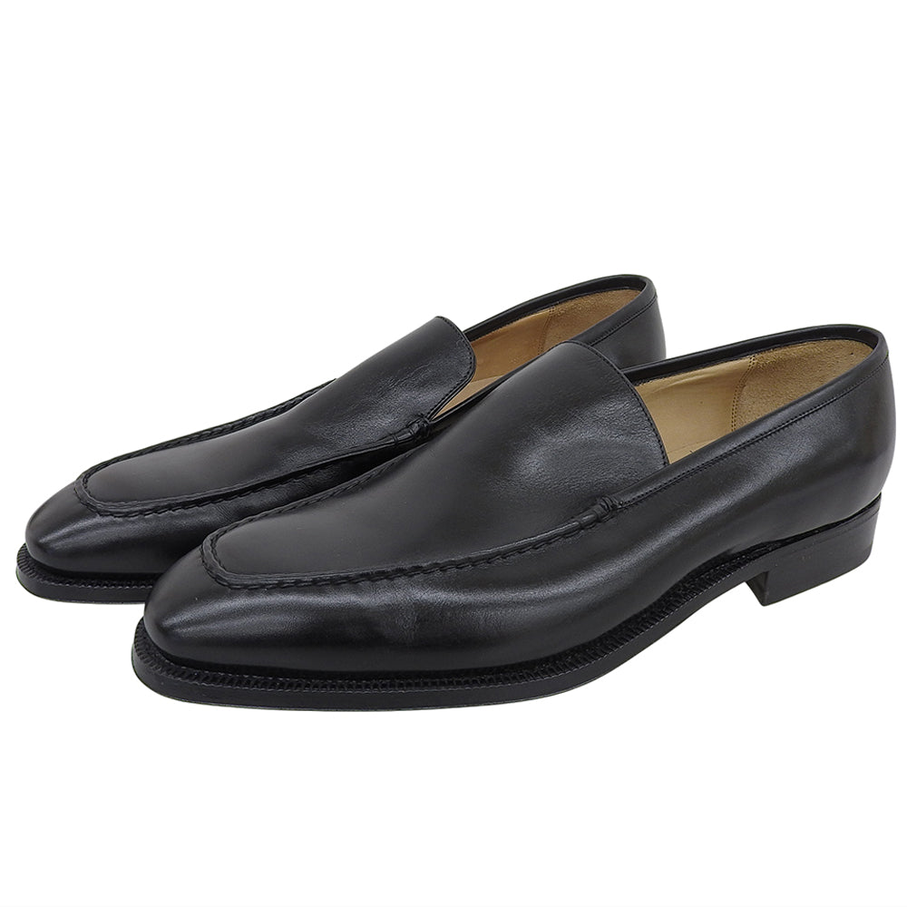 ENZO BONAFE エンツォボナフェ 新品同様 BEAMS別注 レザー ローファー シューズ メンズ 黒 ブラック 42 シューズ 42