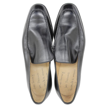 ENZO BONAFE エンツォボナフェ 新品同様 BEAMS別注 レザー ローファー シューズ メンズ 黒 ブラック 42 シューズ 42